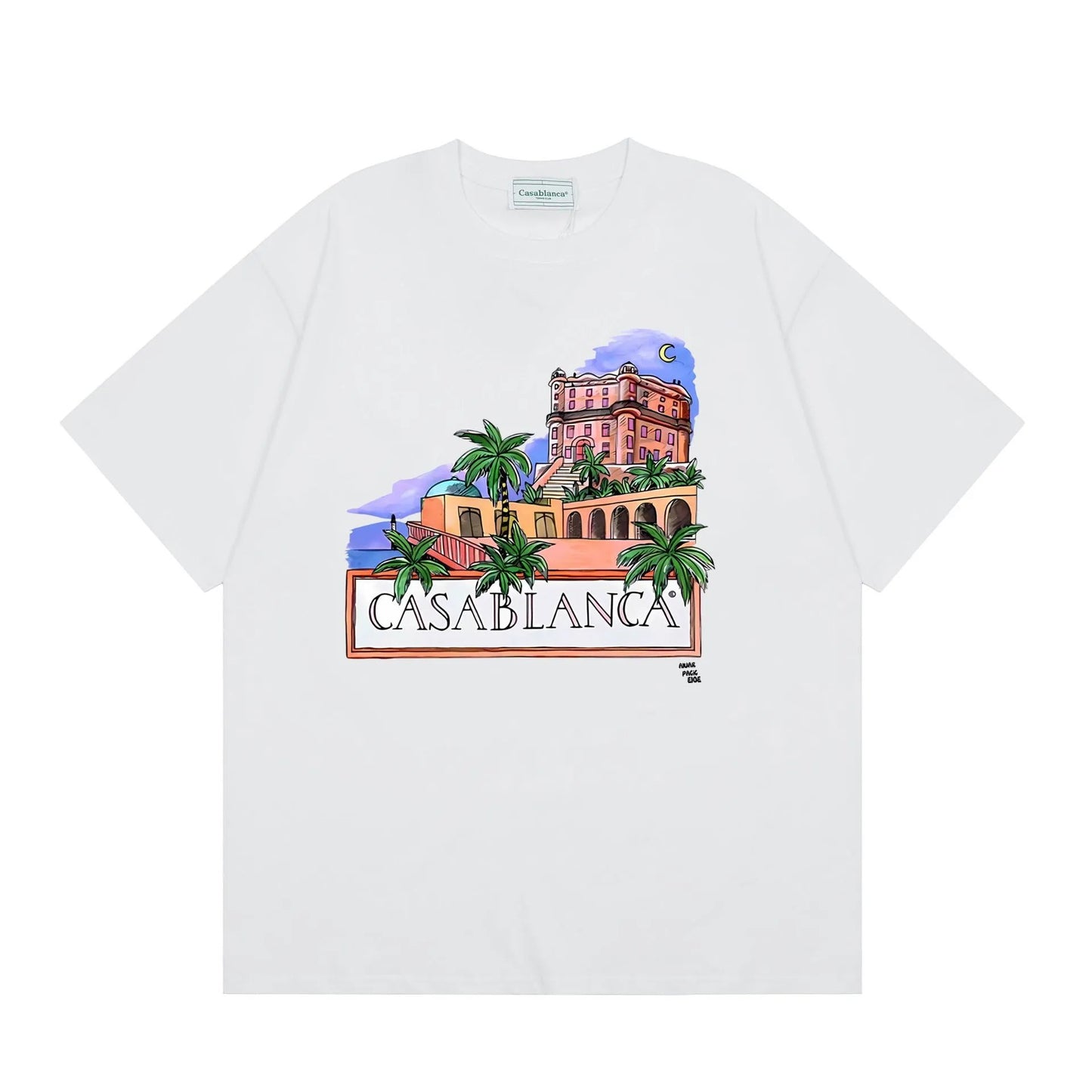 Casablanca Villa T-shirt White
