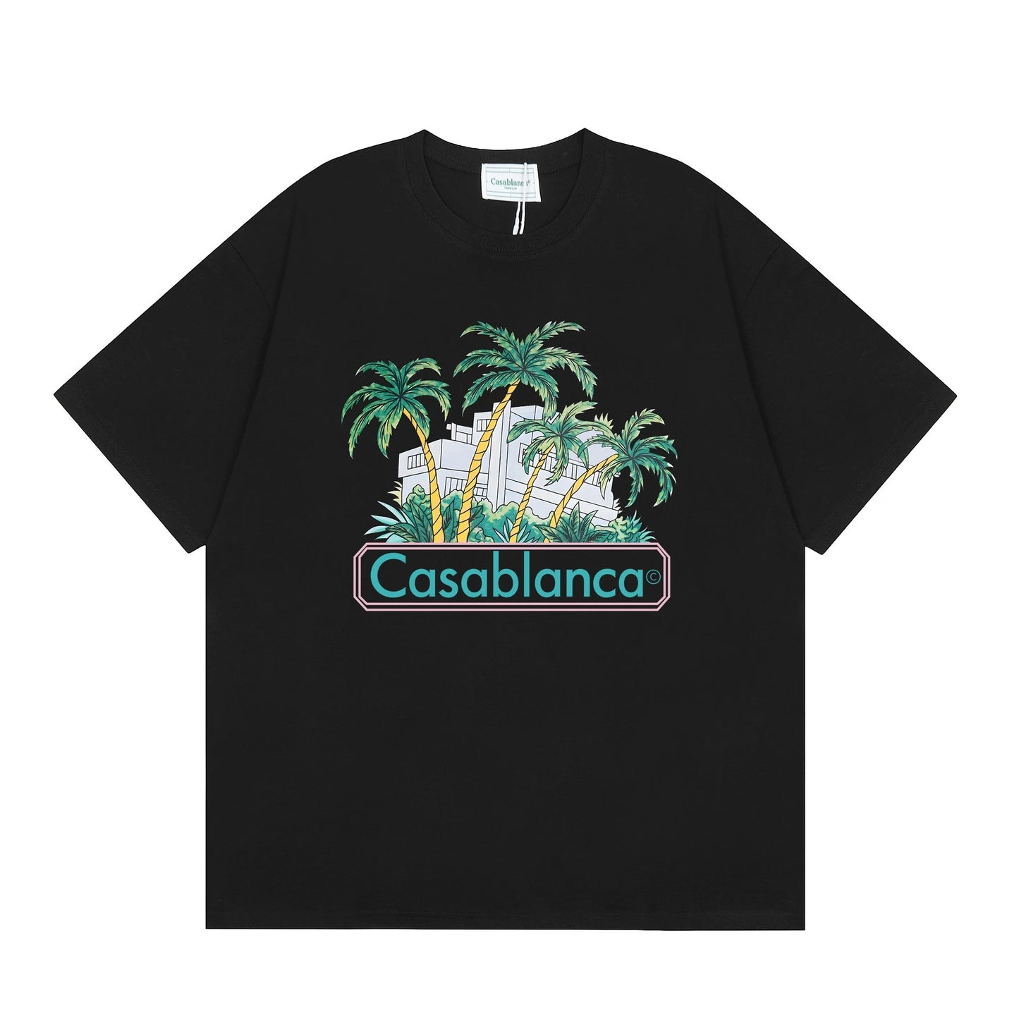 Casablanca Palms T-shirt Black