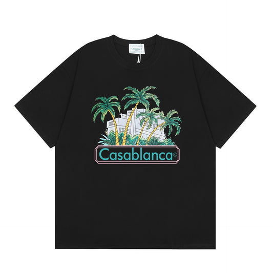 Casablanca Palms T-shirt Black