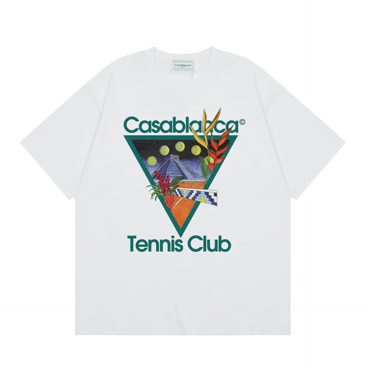 Casablanca Tennis Club Pyramid T-shirt