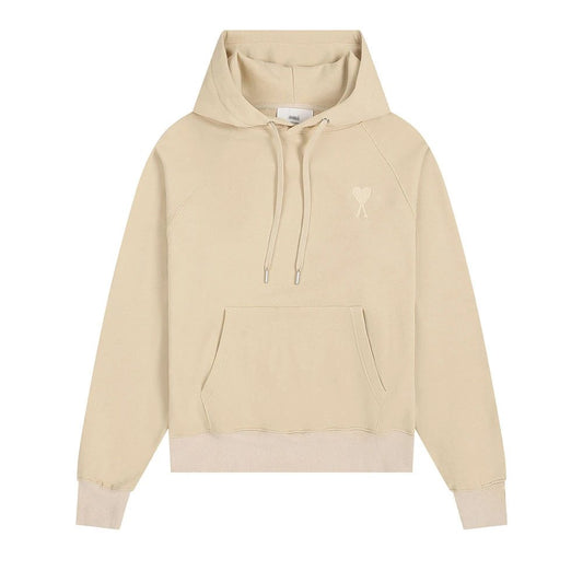 Ami small icon Hoodie Beige