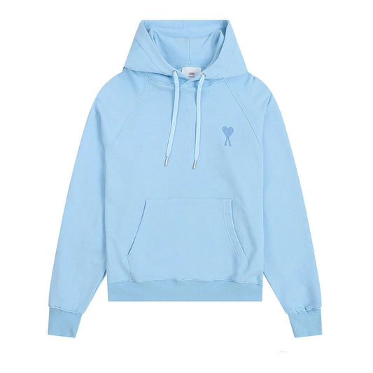 Ami small icon Hoodie Baby Blue