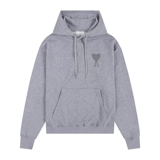 Ami Big icon Hoodie Grey