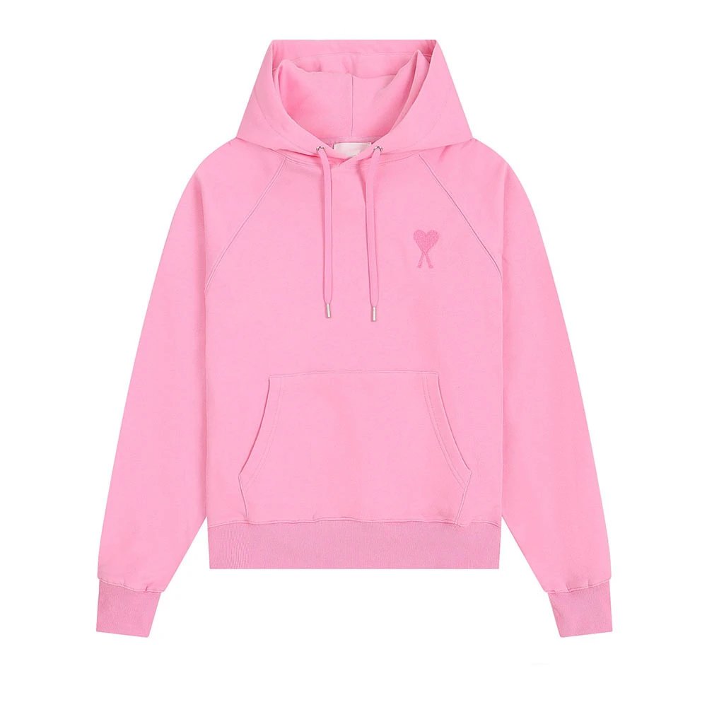 Ami small icon Hoodie Pink