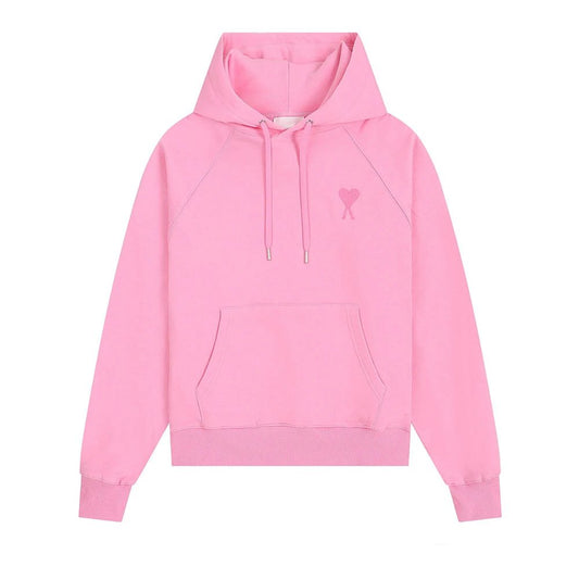 Ami small icon Hoodie Pink