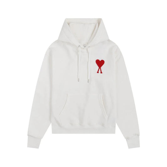 Ami Big icon Hoodie White