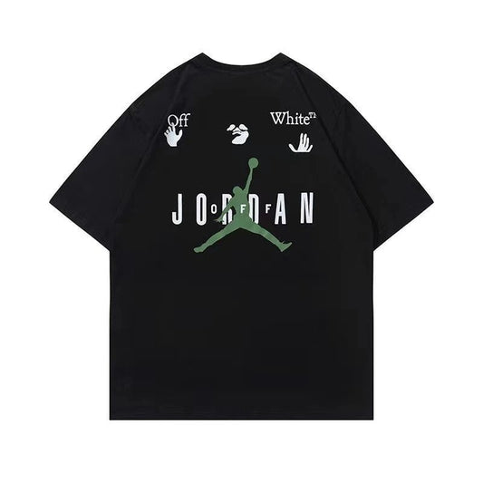 Off White x Jordan T-shirt Black