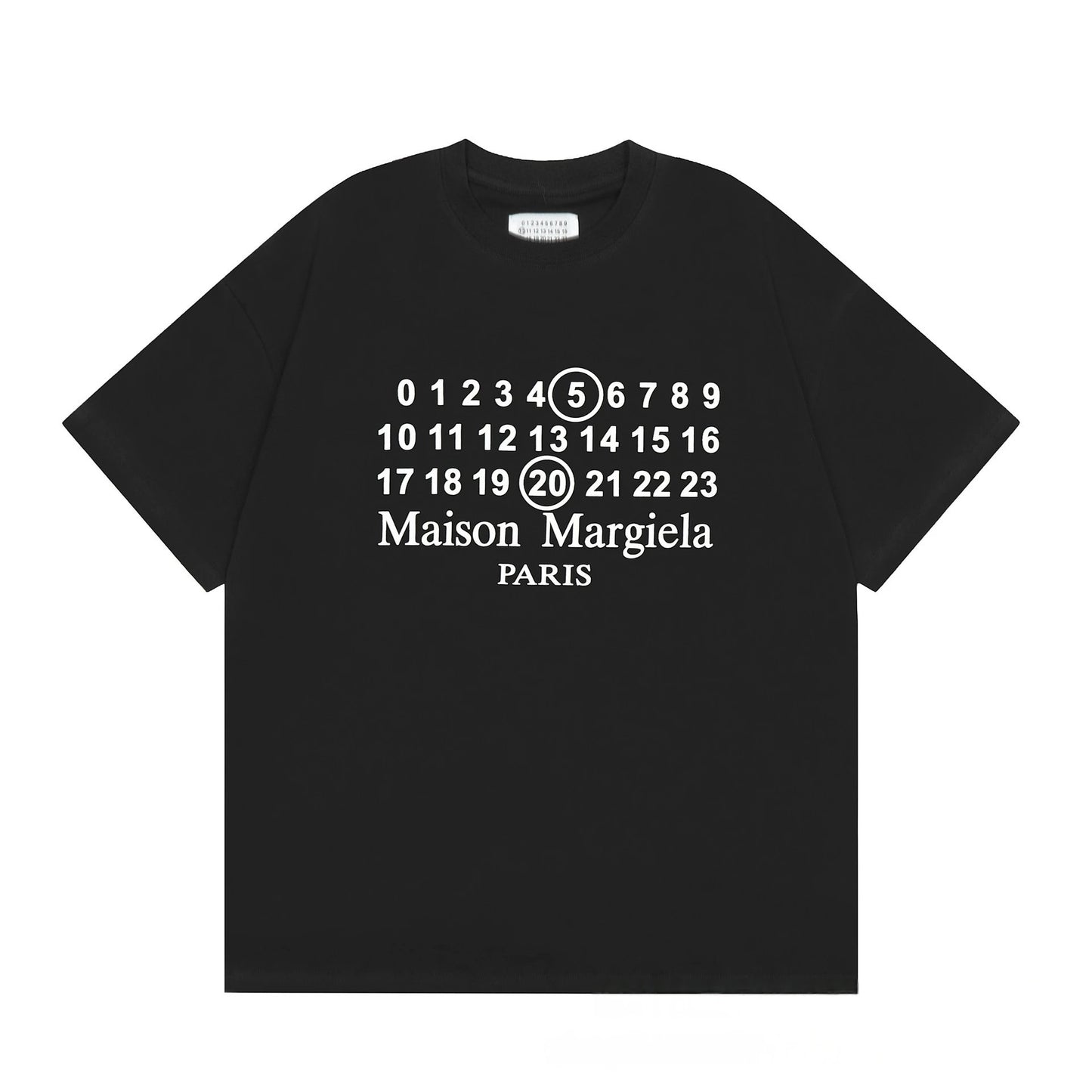 Maison Margiela Paris T-shirt Black