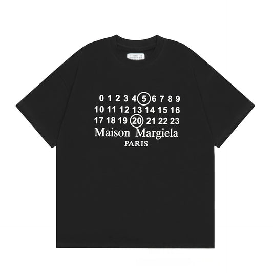 Maison Margiela Paris T-shirt Black