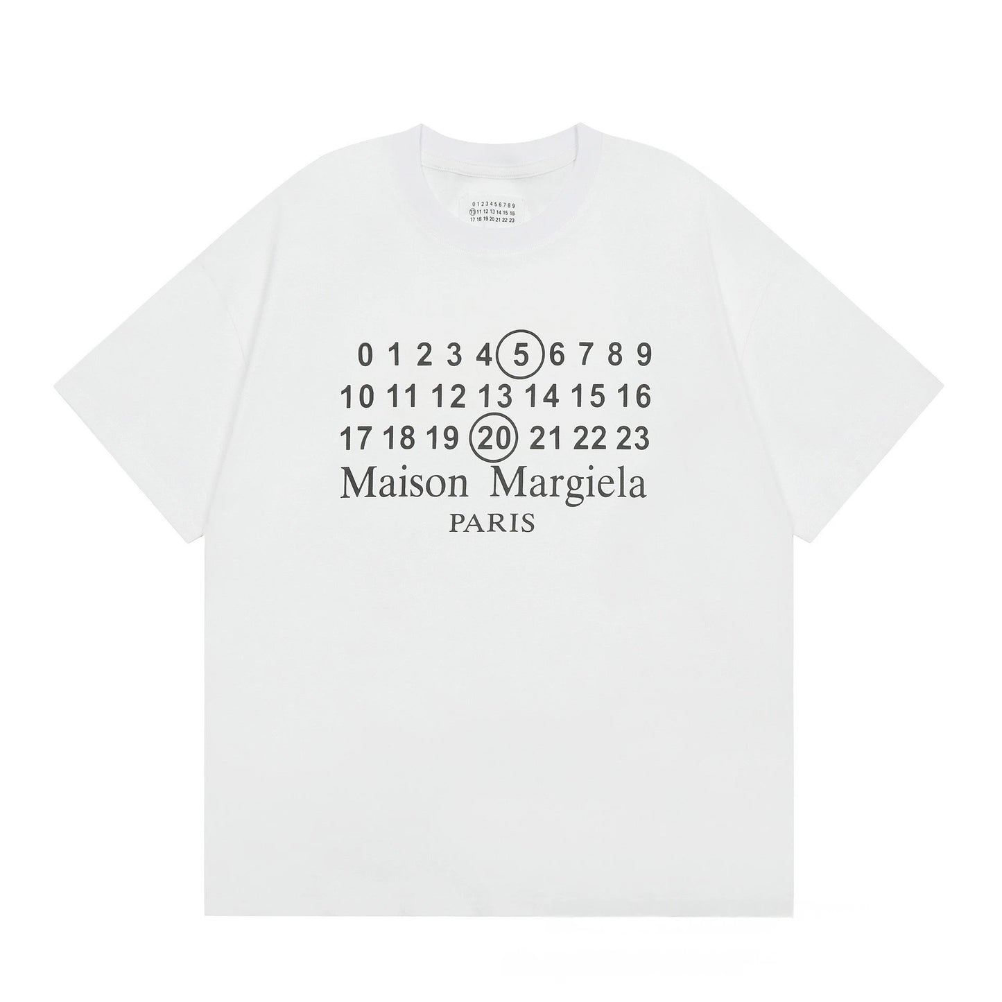 Maison Margiela Paris T-shirt White