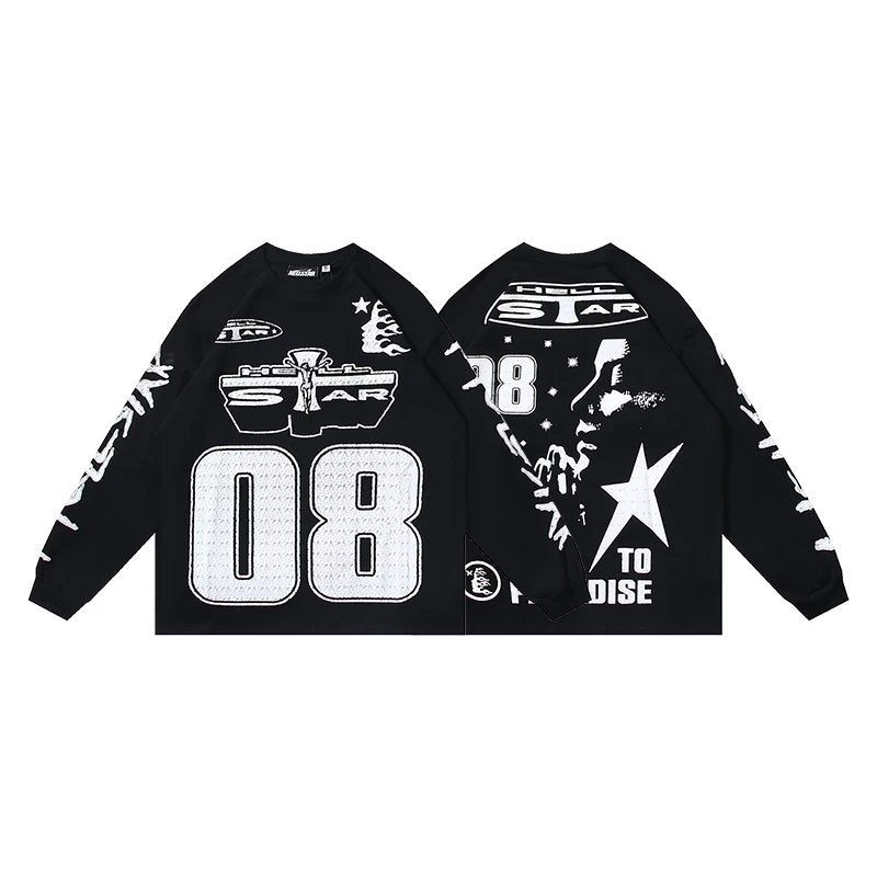 Hellstar Sweater Black & White