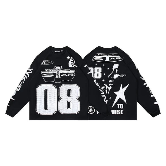 Hellstar Sweater Black & White