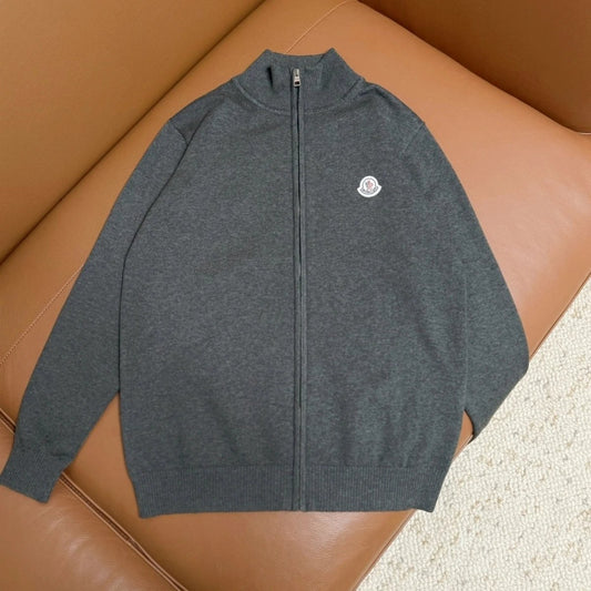Moncler Zip-Up Grey