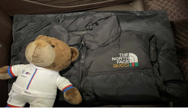 The North Face x Gucci Black