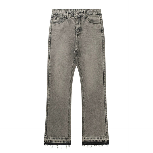 Zara Flared Jeans Grey