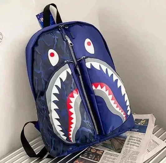 Bape Backpack Blue