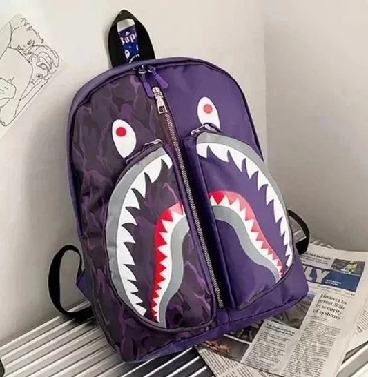 Bape Backpack Purple