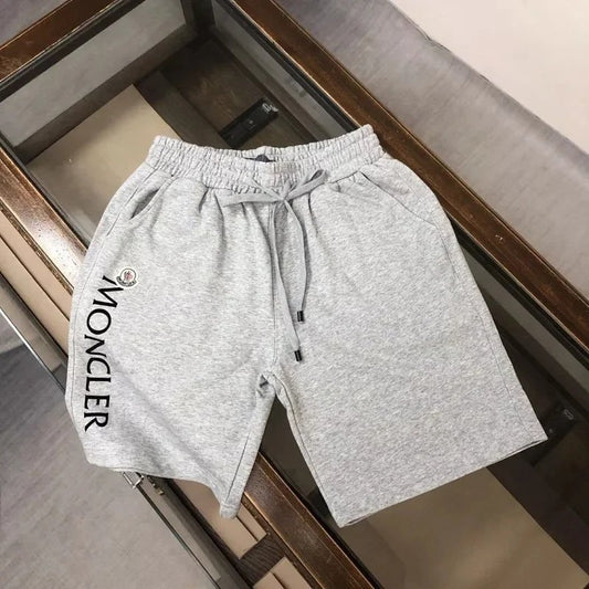 Moncler writing Shorts Grey