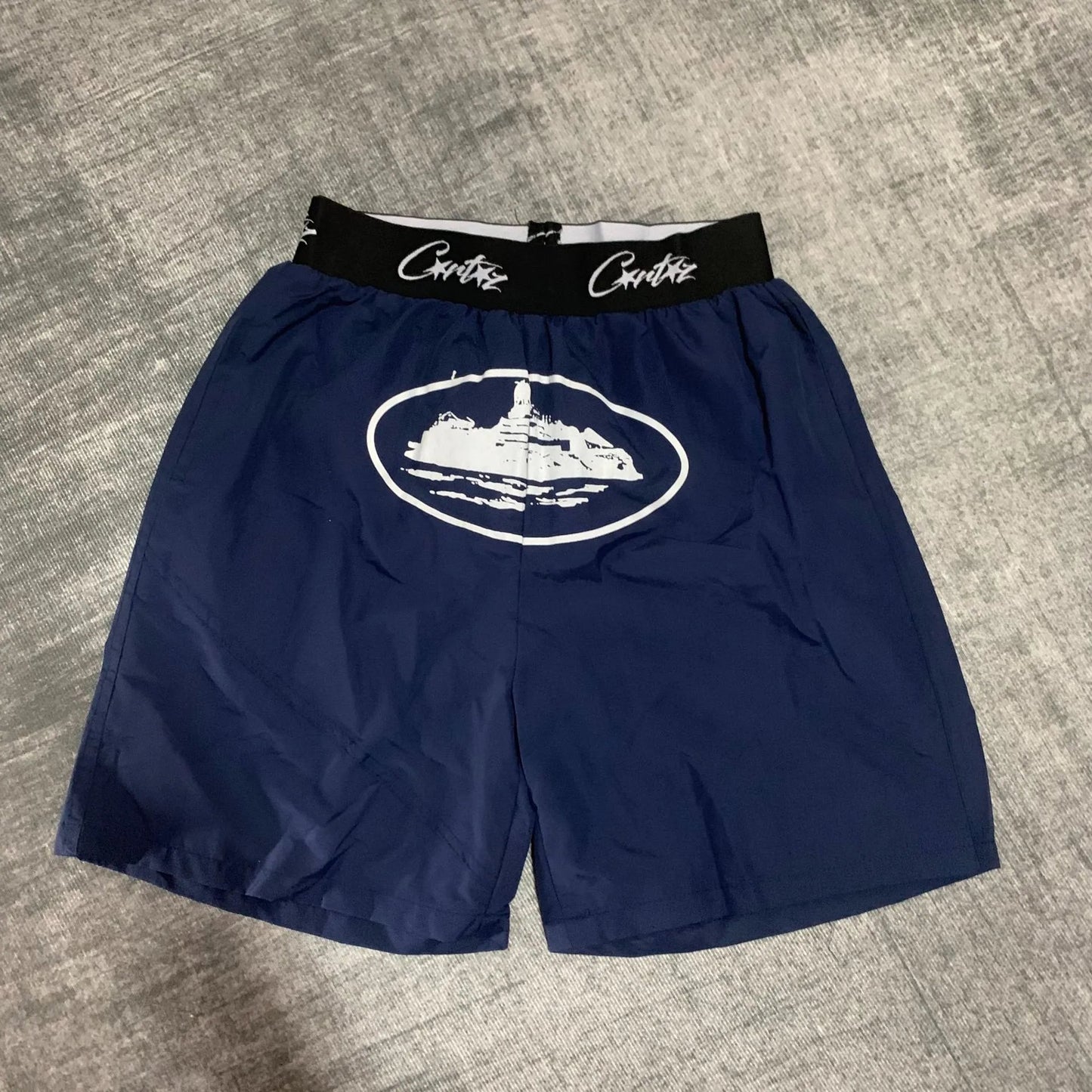 Corteiz Swim Shorts Blue