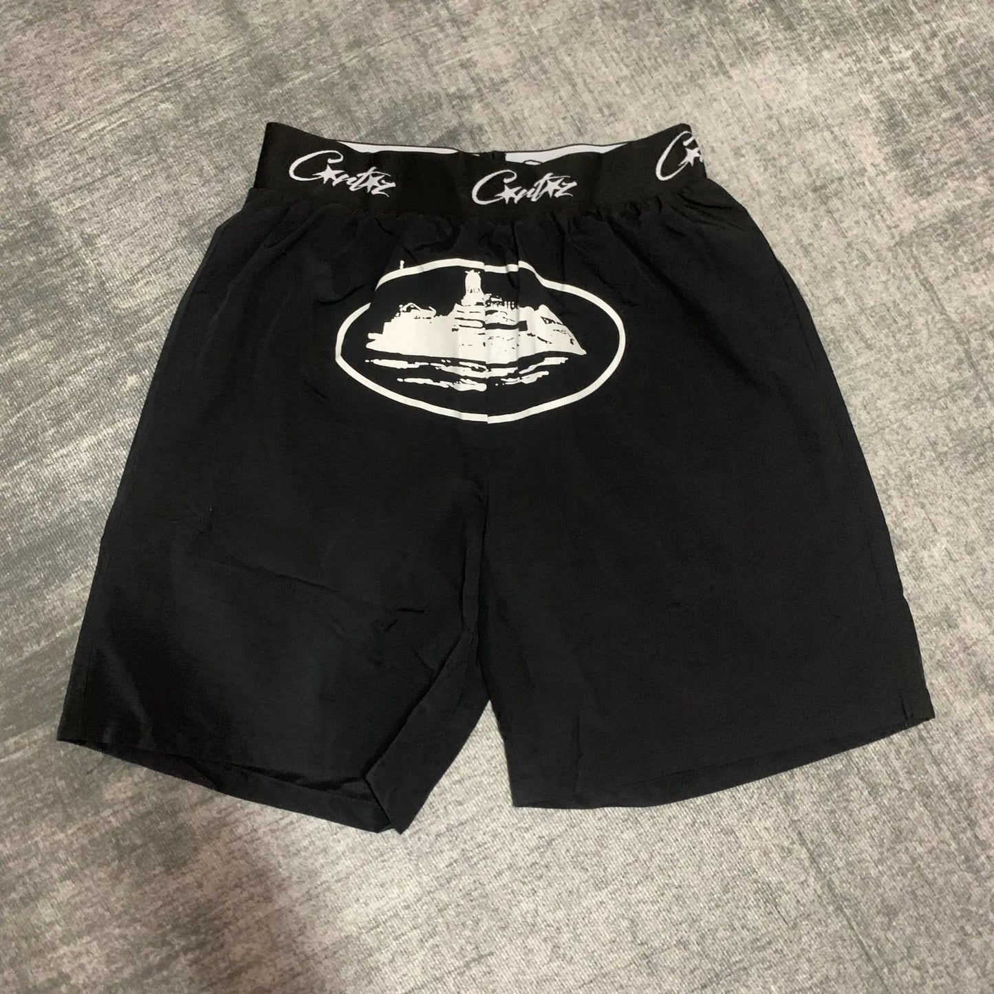 Corteiz Swim Shorts Black