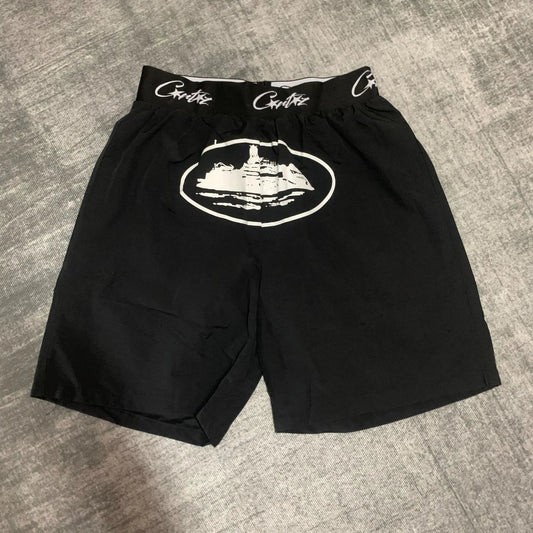 Corteiz Swim Shorts Black