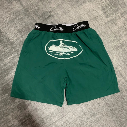 Corteiz Swim Shorts Green