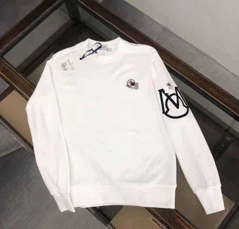 Moncler sleeve icon Sweater White
