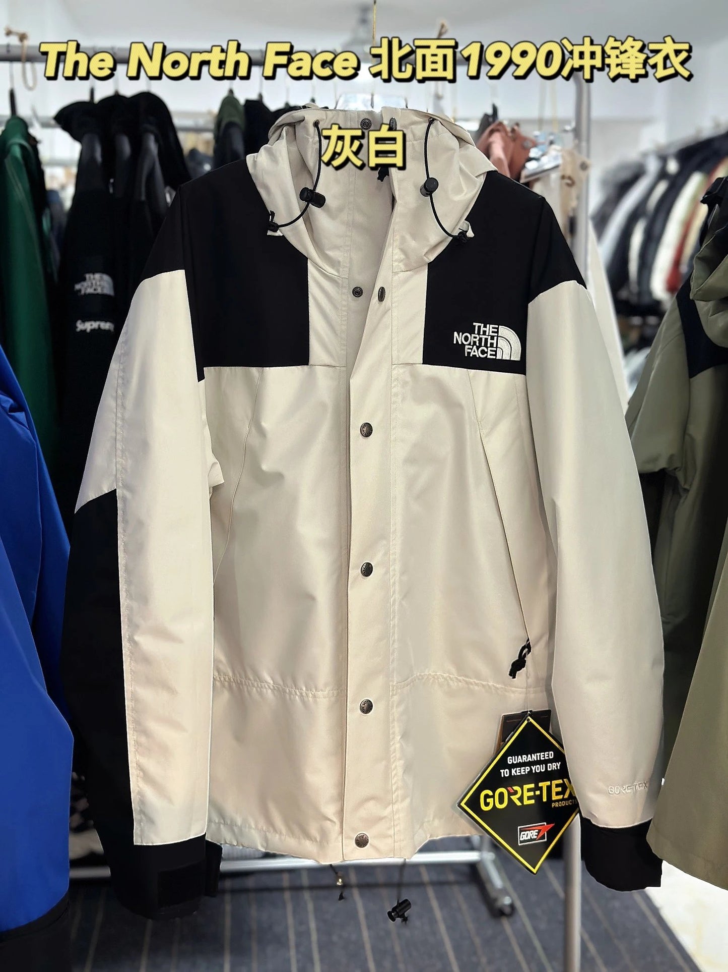 The North Face Reign On Jacket White