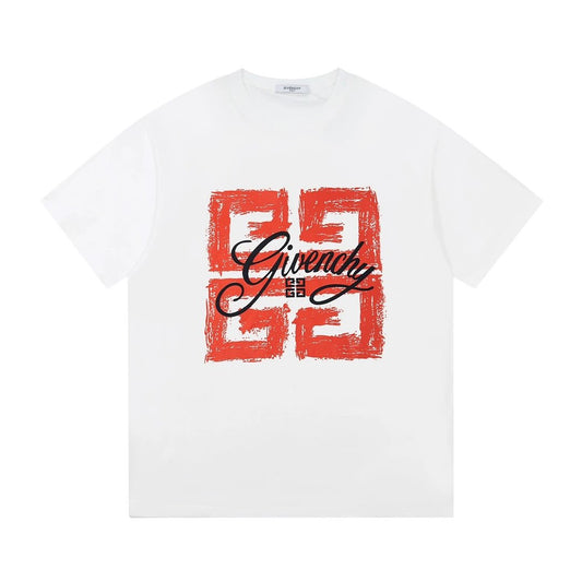 Givenchy Red icon T-shirt White
