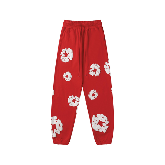 Denim Tears Cuffed Jogger Red
