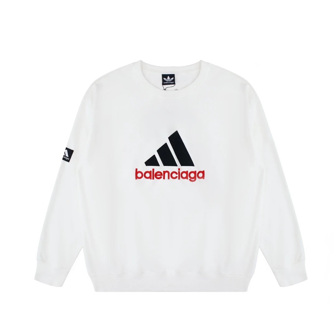 Balenciaga Adidas Sweater White