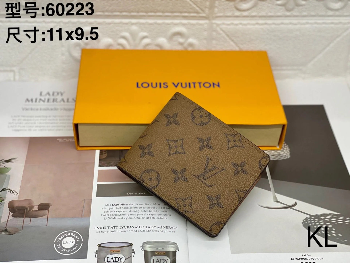 Louis Vuitton Wallet Monogram Brown