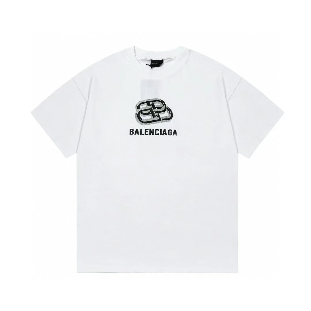 Balenciaga logo T-shirt White
