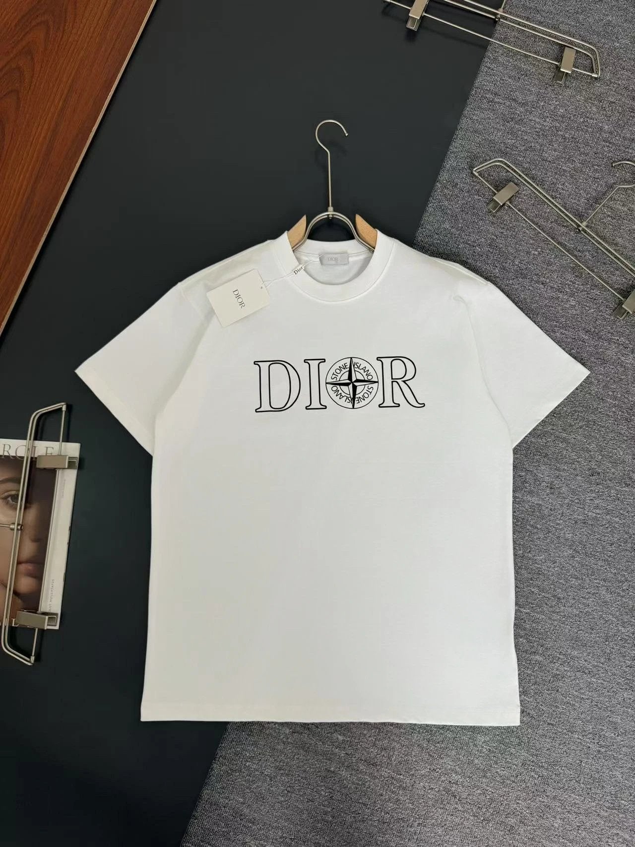Christian Dior x Stone Island T-shirt White