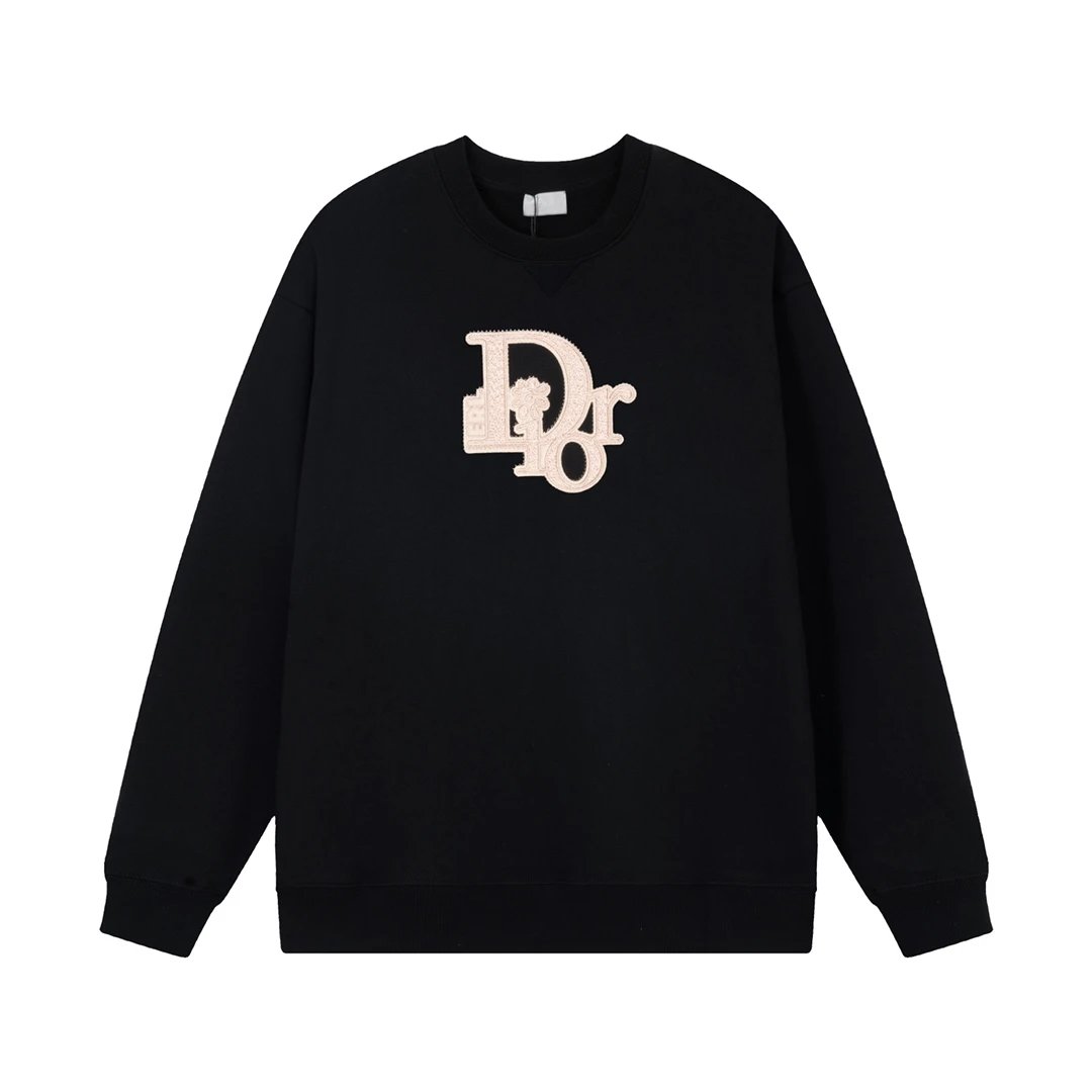 Dior Pink Icon Sweater Black