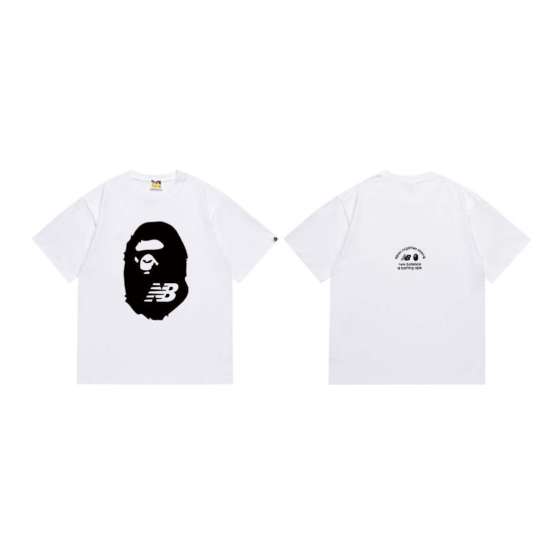 Bape x New Balance T-shirt White