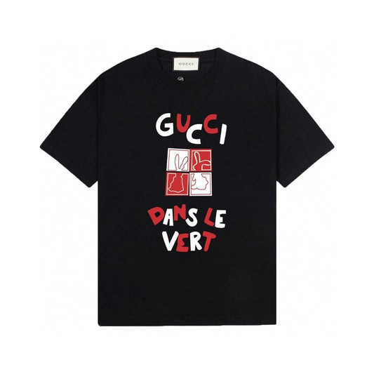 Gucci Dans Le Vert T-shirt Black