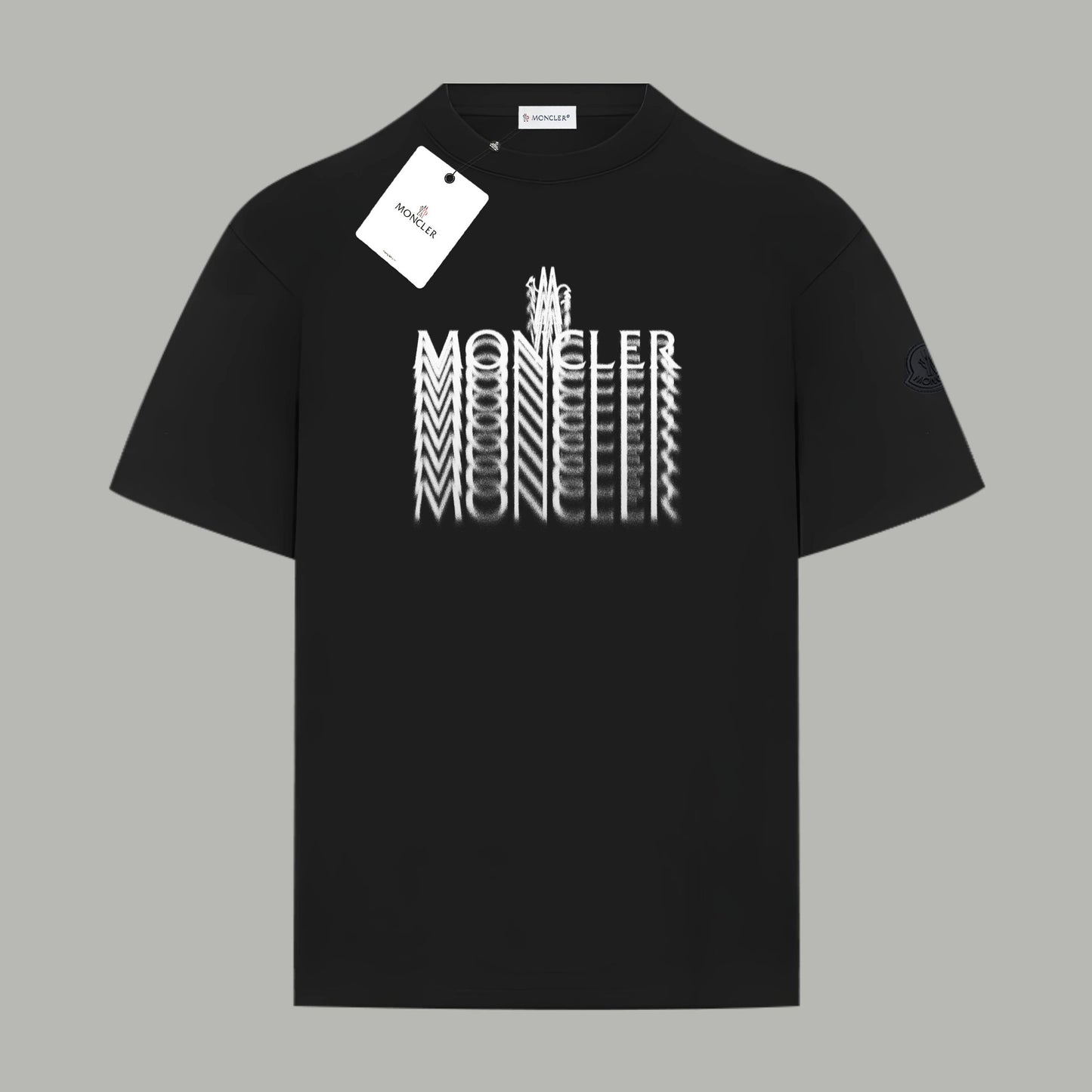 Moncler fading T-shirt Black