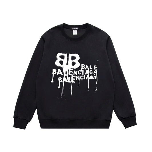 Balenciaga Drip Icon Sweater Black