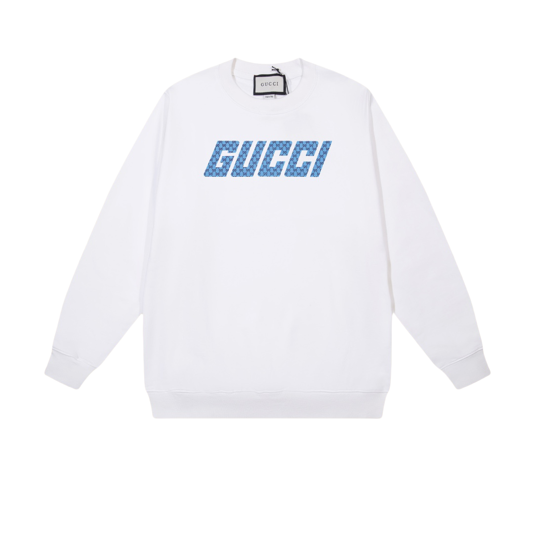 Gucci fast font Sweater White