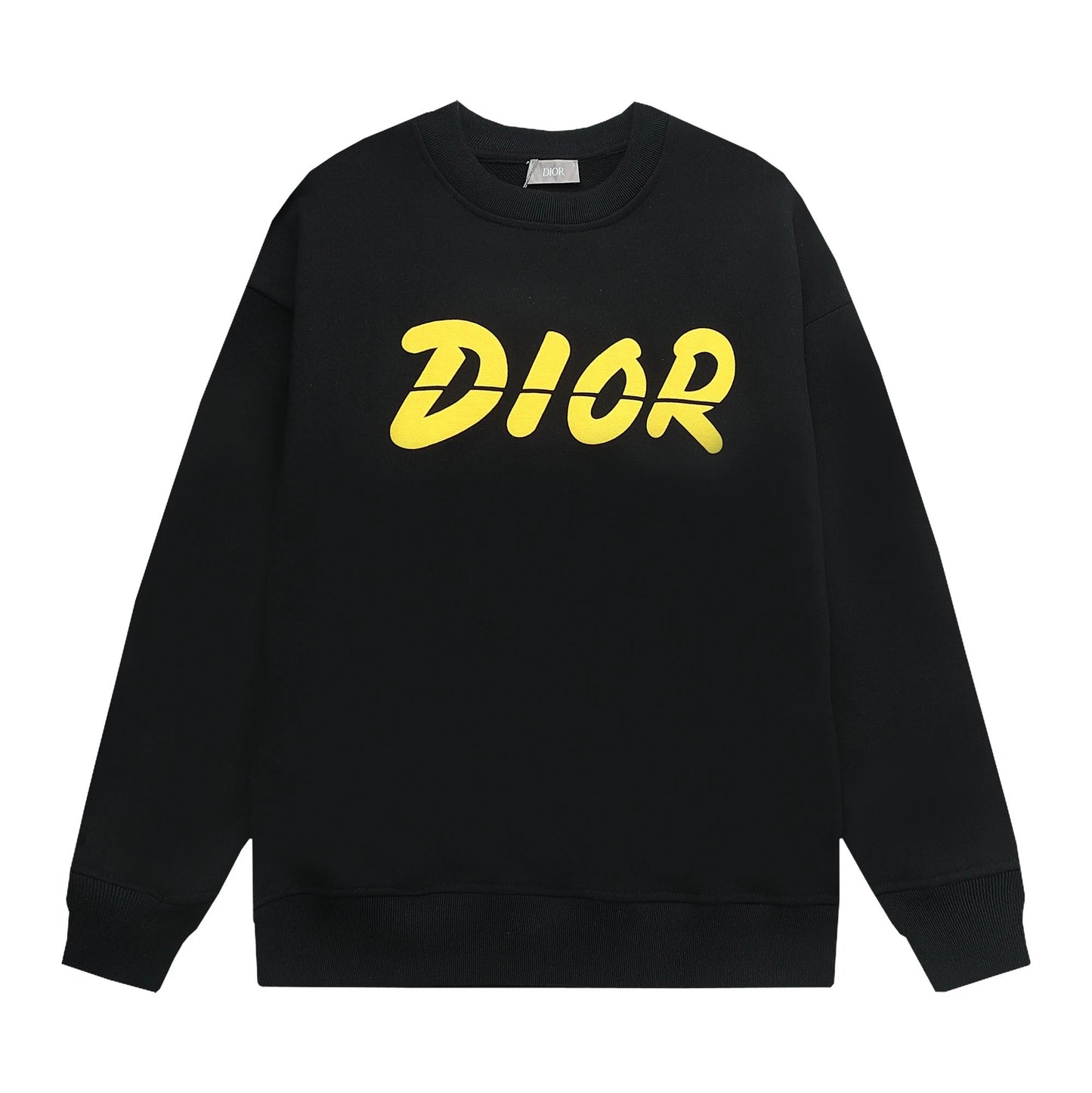 Dior Sweater Black Yellow