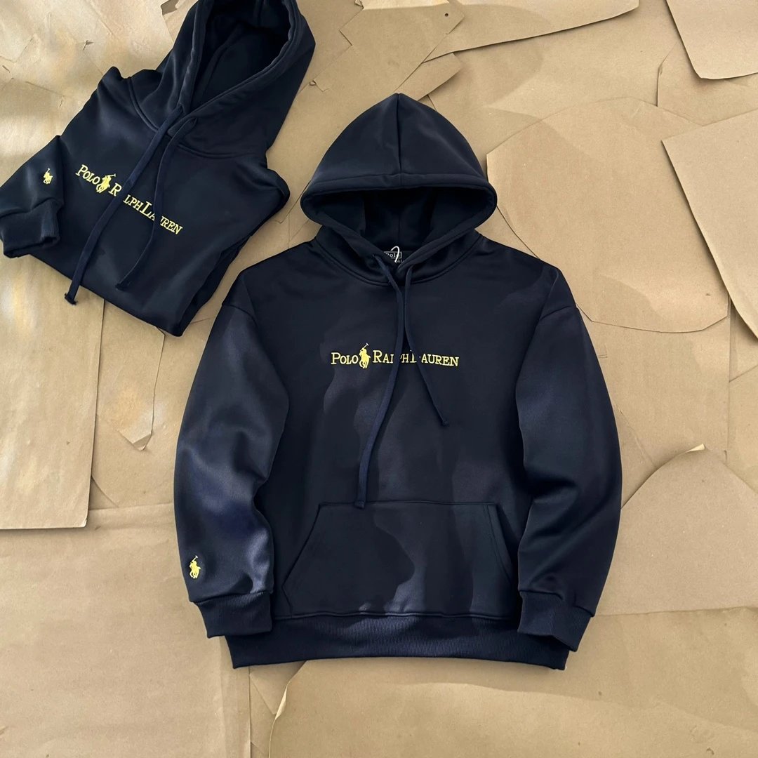 Ralph Lauren Beams Hoodie Navy Blue