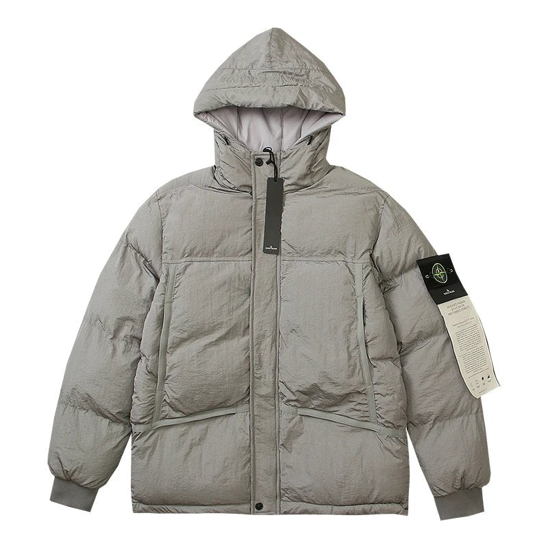 Stone Island Puffer Jacket Grey