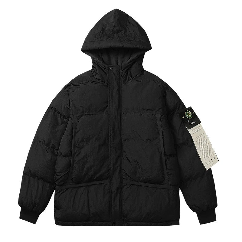 Stone Island Puffer Jacket Black