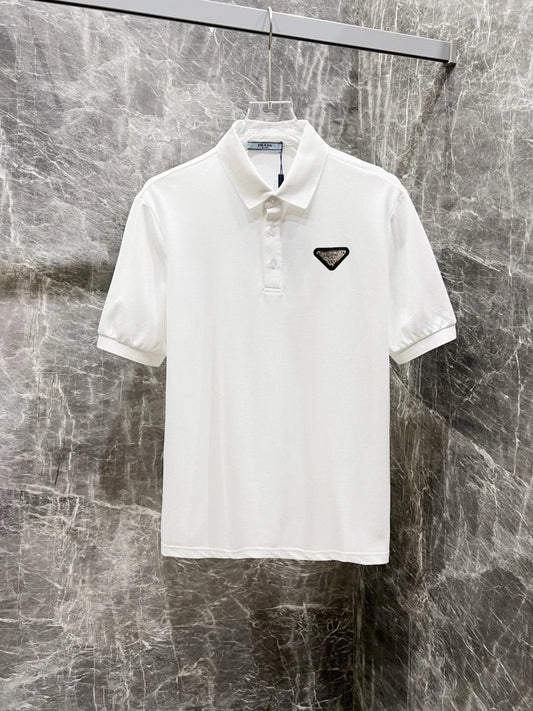 Prada Slim Fit Polo shirt White