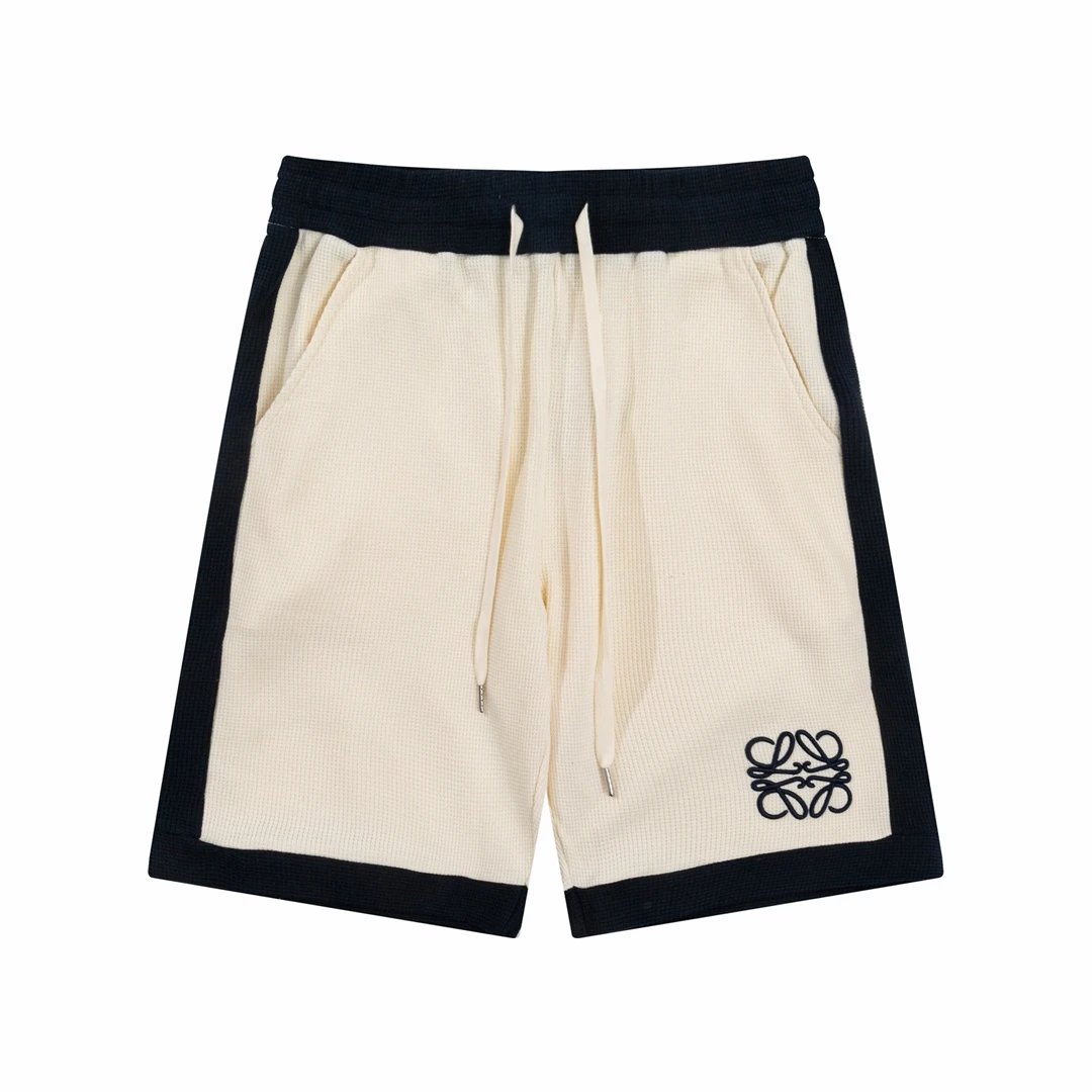 Loewe Shorts Blue & Beige