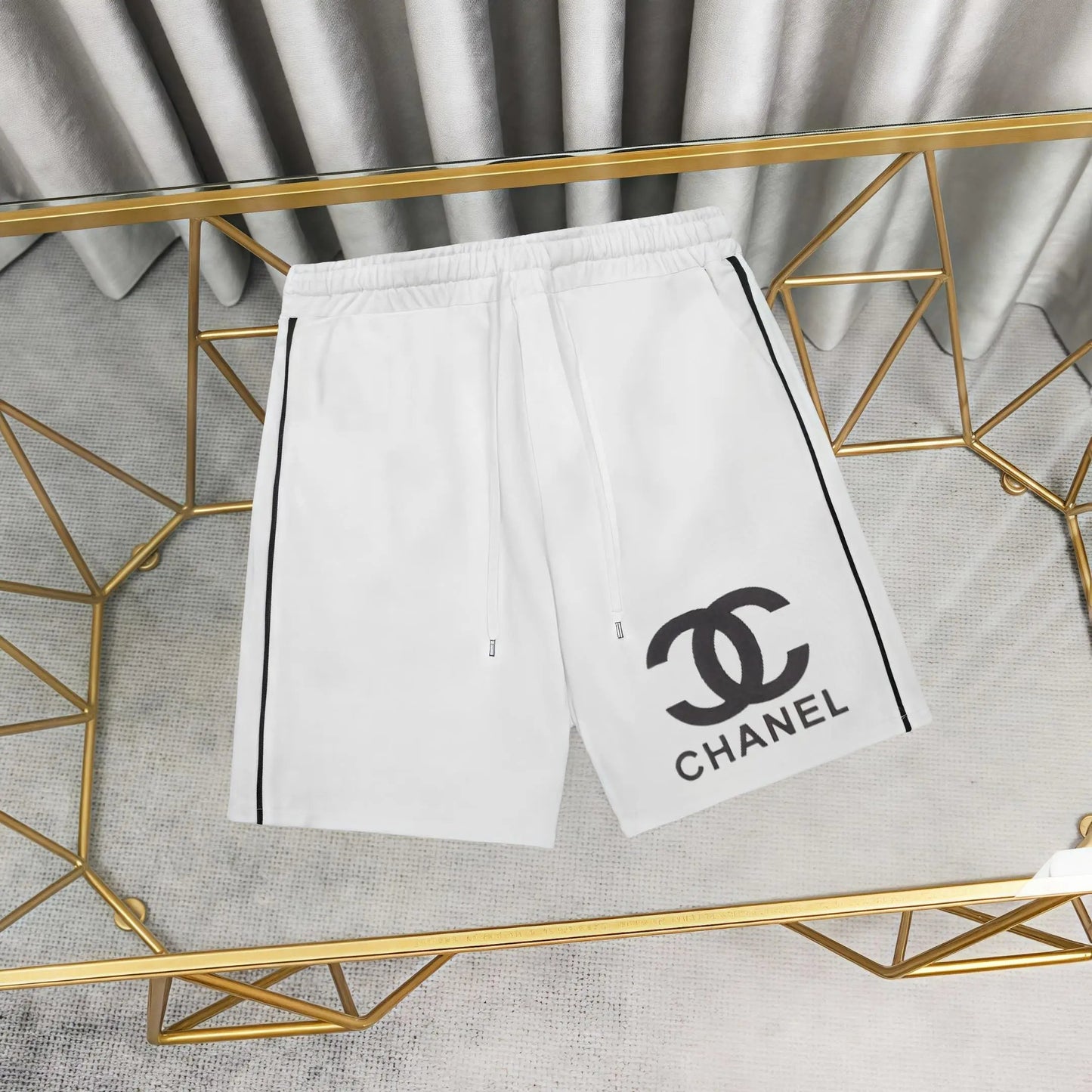 Chanel Shorts White & Black