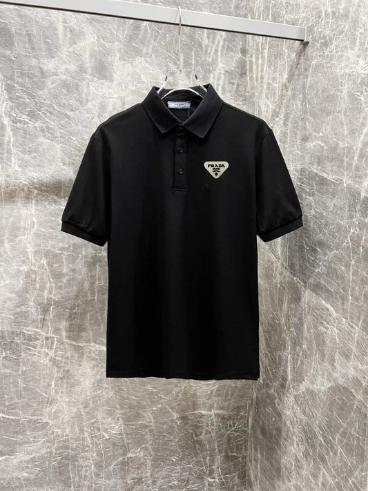 Prada Slim Fit Polo shirt Black