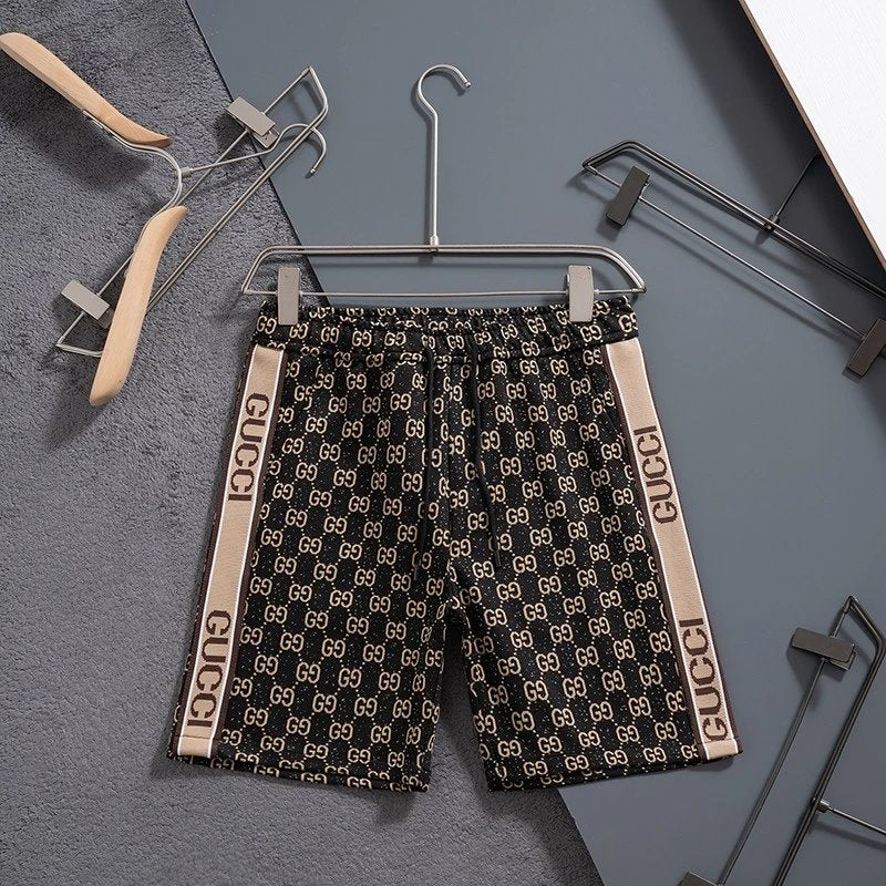 Gucci Shorts Brown & Beige