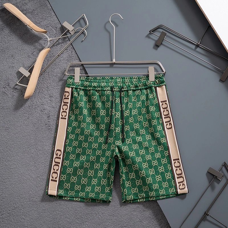 Gucci Shorts Green & Beige